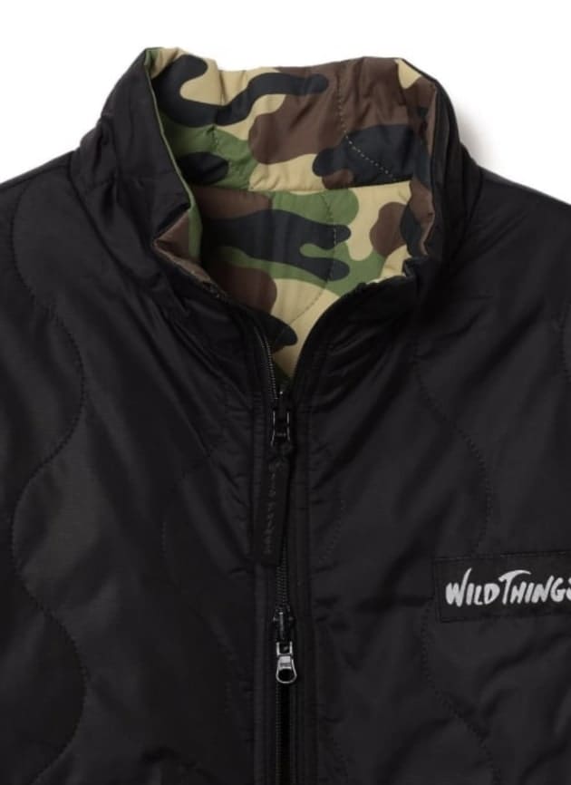 WILDTHINGS reversible quilting jacket-