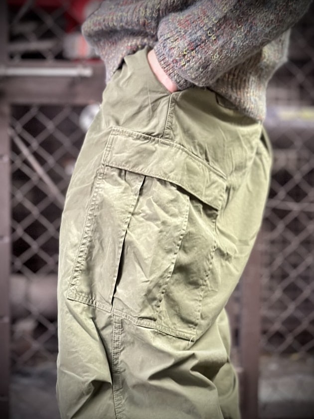 BOW WOW × BEAMS / 別注 CARGO PANTS AGEING-