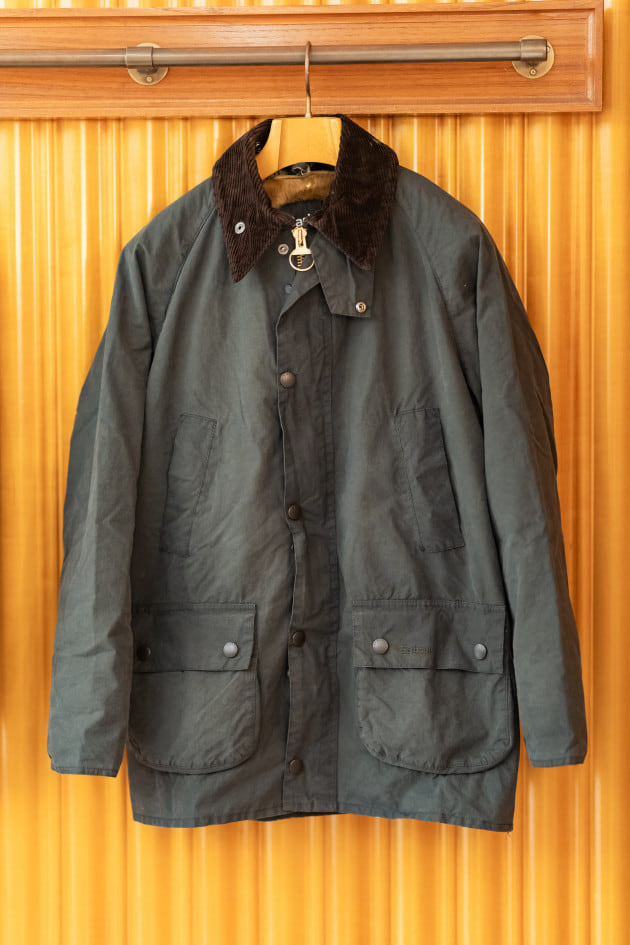 Barbour バブアー Bedale JAPANフィット34 グリーン-