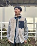 冷え込む朝夜に、体温調節しやすいフリースベスト！