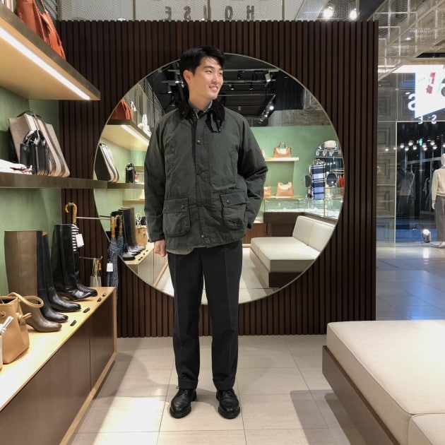 Barbour＞ 別注BEDALE BEAMS F 45周年別注モデル｜ビームス ハウス