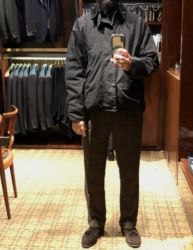 値下げ可能ですBarbour × BEAMS F / 別注 TRANSPORT JACKET