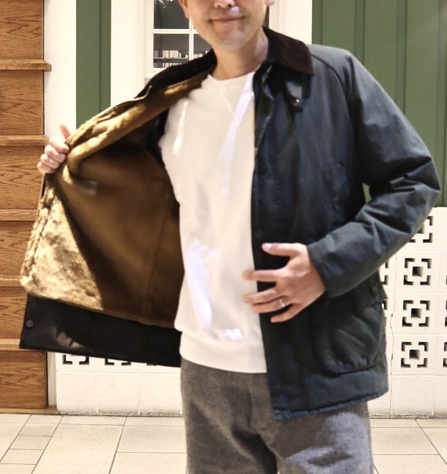 別注 BEDALE CLASSIC FIT ウォッシュド ジャケット！【Barbour × BEAMS F】｜ビームス 静岡｜BEAMS