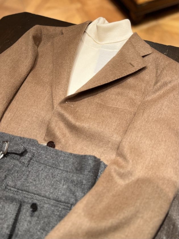 やっぱり秋冬はキャメルヘア。〈BEAMS F〉｜ビームス ハウス 六本木｜BEAMS