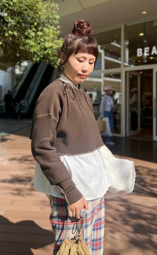 値下可❗️ビームスエフ カシミア コート サイズ50 ネイビー 値下可