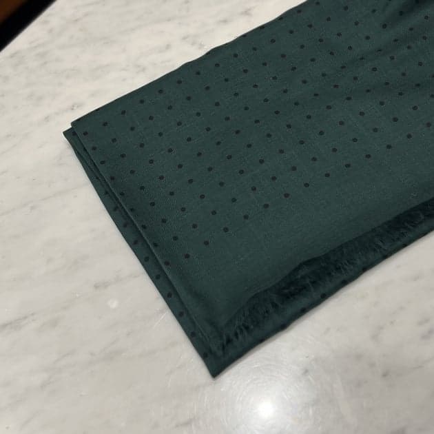 Begg x Co〉cashmere dot scarf ｜ビームスF／インターナショナル