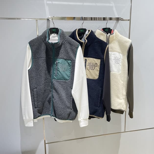 BEAMS　ビームスゴルフ ボア ダウンワンピース BEAMS GOLF（ビームス ゴルフ）ORANGE LABEL / 3WAY 中綿ボア