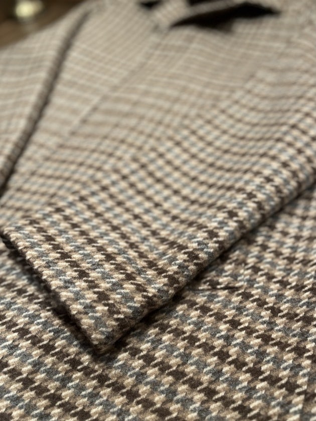 モダンなガンクラブチェック。〈TAGLIATORE〉｜ビームス ハウス 六本木