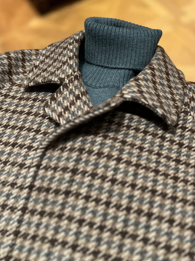 モダンなガンクラブチェック。〈TAGLIATORE〉｜ビームス ハウス 六本木