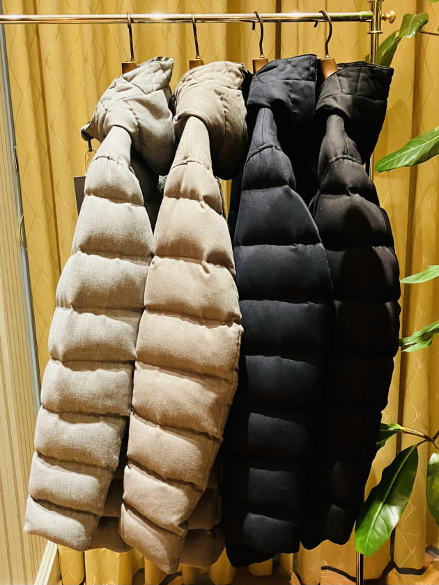 HERNO × BEAMS F / 別注 4ポケット フーデッド ダウンコートのご