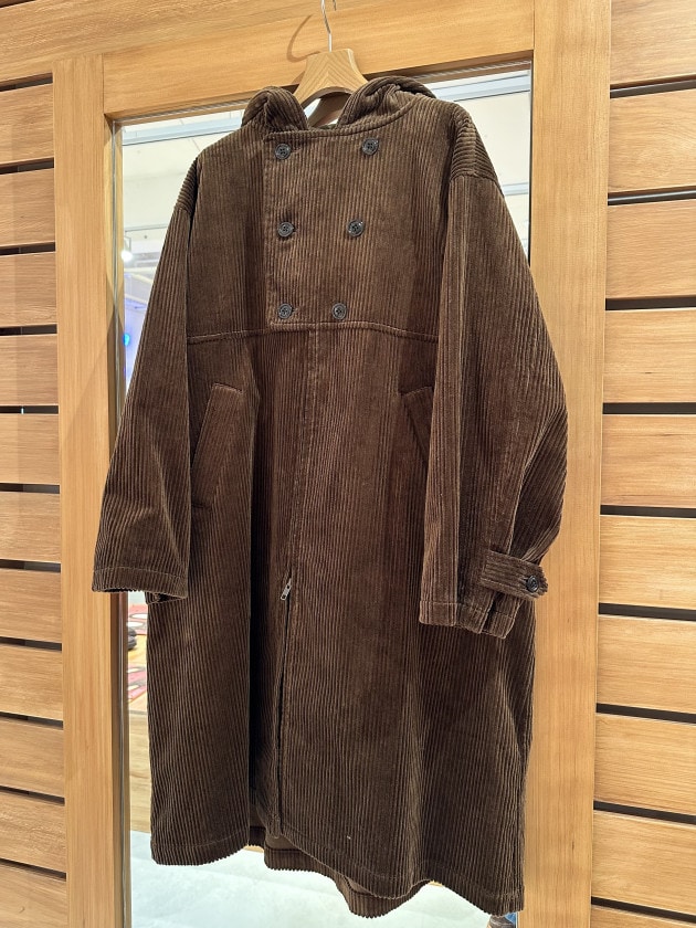 BEAMS BOY コーデュロイ フード