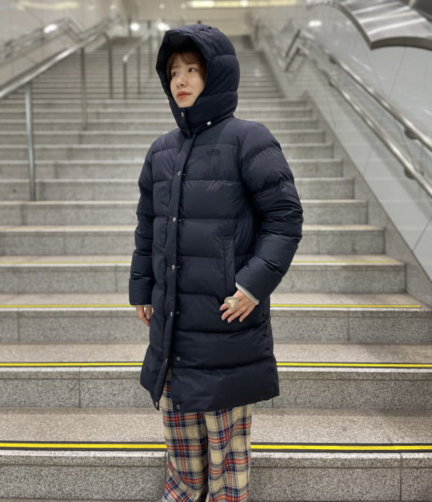 サイズ比較】THE NORTH FACEのキャンプシエラロングコート