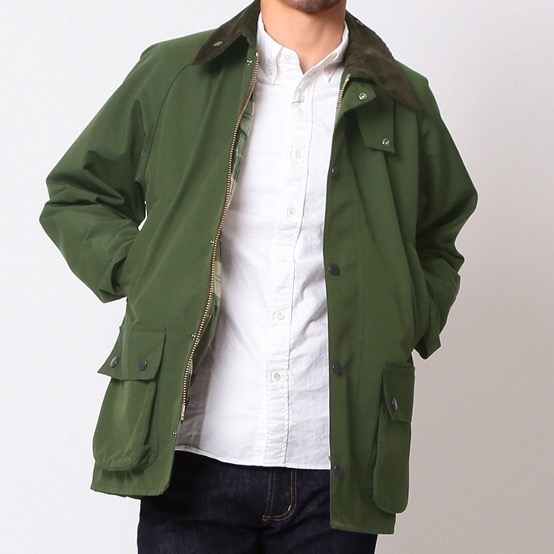 完売】バブアー ビームスプラス 別注 ビデイル Barbour BEDALE corella.az