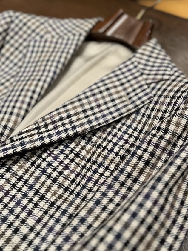 モダンで都会的なシェファードチェック。〈BEAMS F〉｜ビームス ハウス