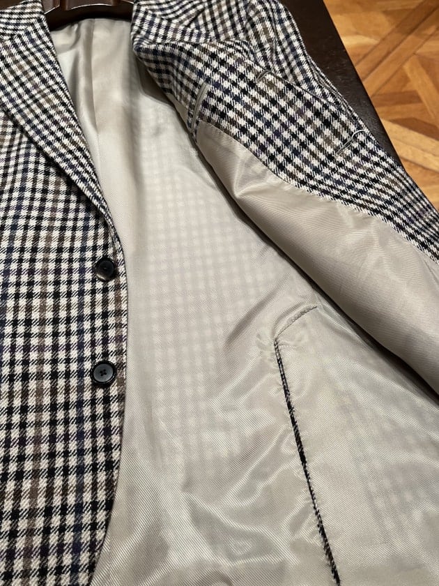 モダンで都会的なシェファードチェック。〈BEAMS F〉｜ビームス ハウス