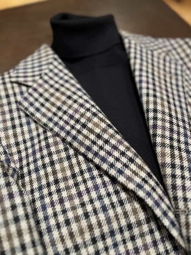 モダンで都会的なシェファードチェック。〈BEAMS F〉｜ビームス ハウス