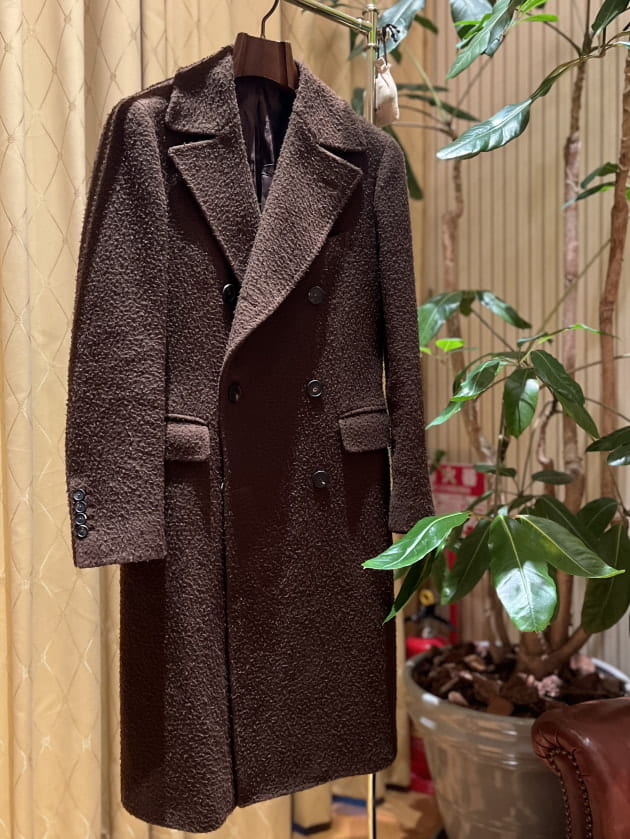 PINO LERARIO Revival ウールカセンティーノ ダブルコート TAGLIATORE
