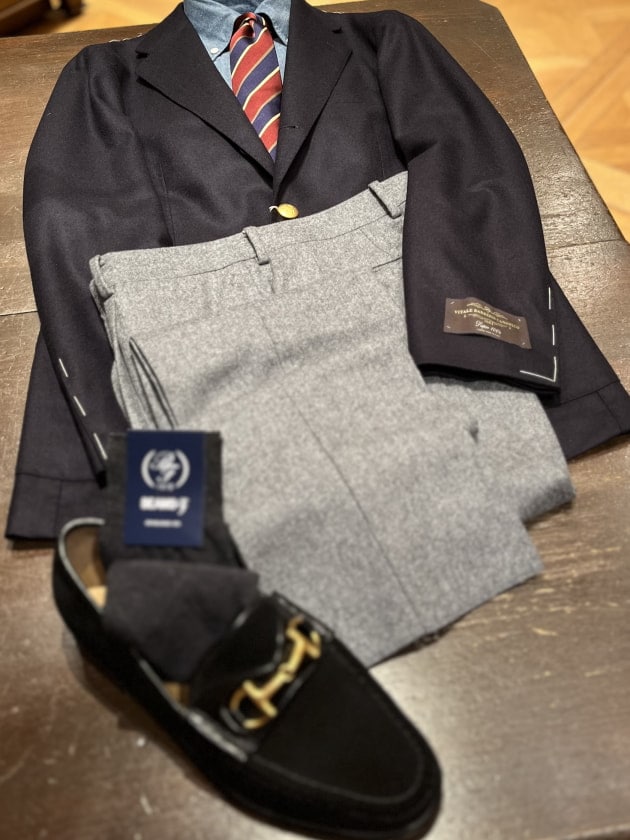 お手頃なNAVYブレザー。〈BEAMS F〉｜ビームス ハウス 六本木｜BEAMS