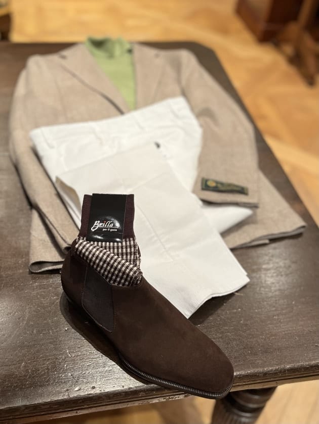 無染色カシミヤ。〈Brilla per il gusto〉｜ビームス ハウス 六本木｜BEAMS