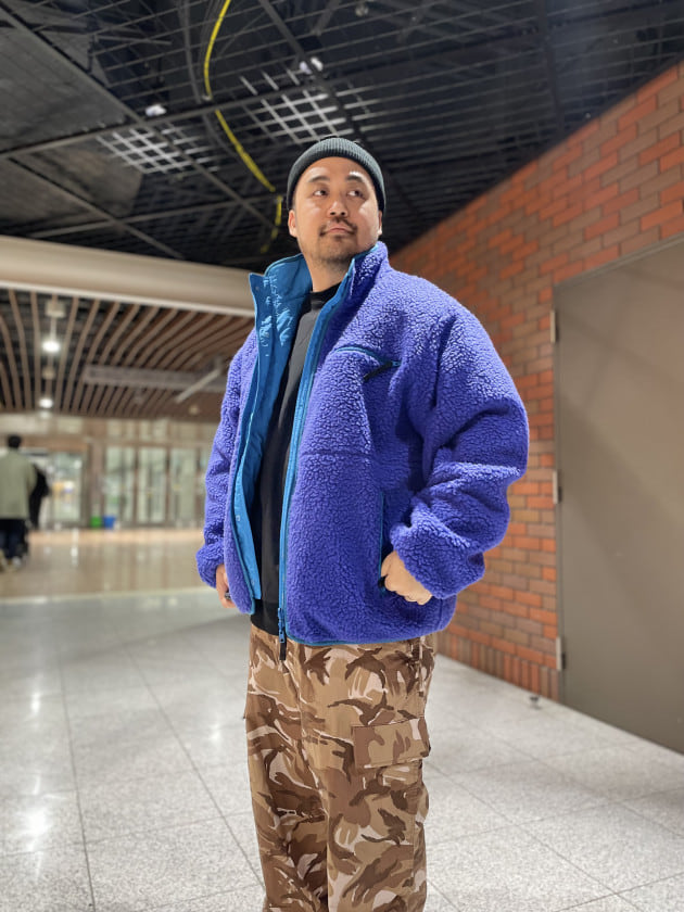 リバーシブルボアフリース編』ストリート好き野口の【ノグットスタイル