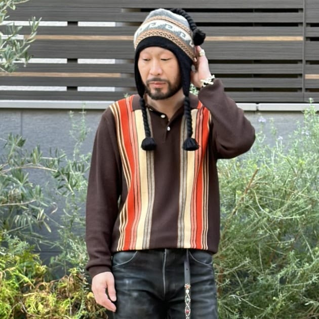 オバんです。“ Knit Polo Shirt ” vol.96｜ビームス 神戸｜BEAMS