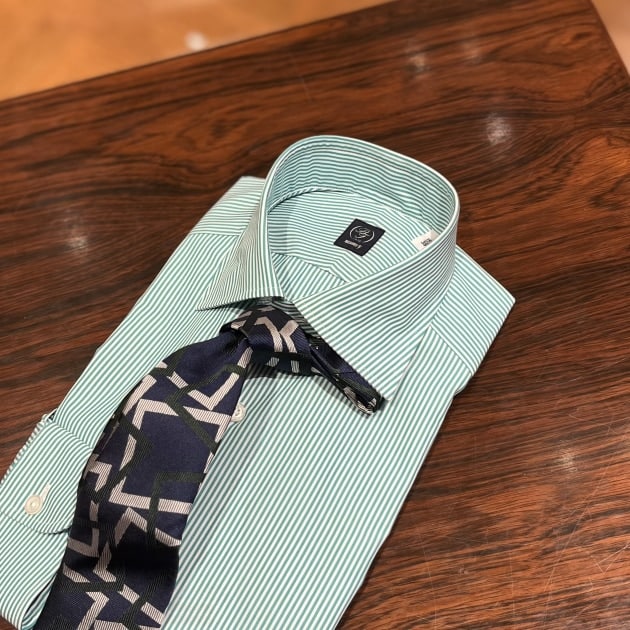 22AWビームス別注Seaward&Stearn 西口氏着用モデル ストライプ 小物 