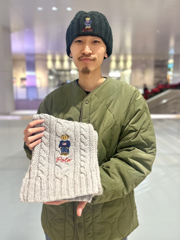 ギフト｣は〈POLO RALPH LAUREN〉のマフラーで決まり！｜ビームス 千葉