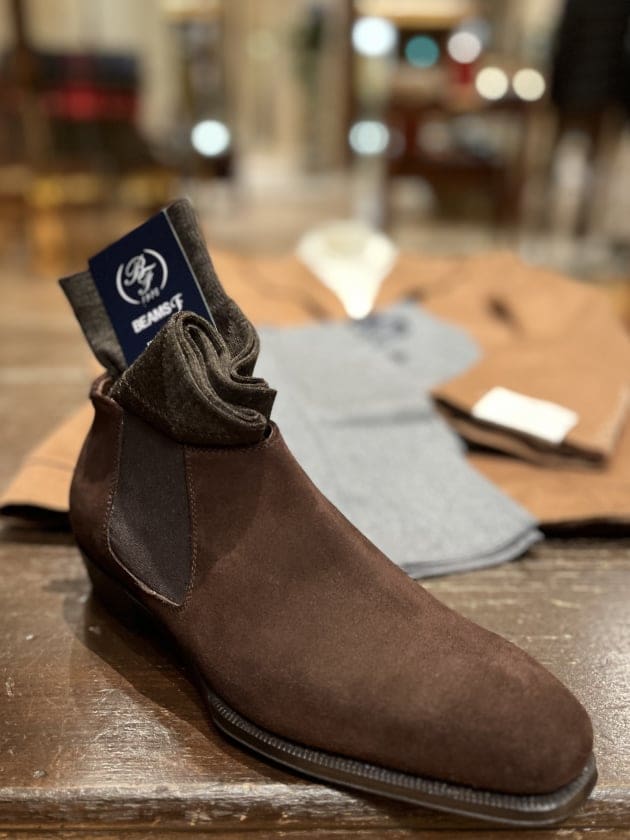 DALCUORE ダルクオーレ BEAMS F グレー 22AW 48 DALCUORE ダルクオーレ