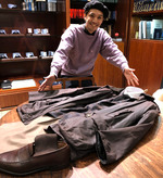 BEAMS F（ビームスF）CROCKETT&JONES × BEAMS F / 別注 MAINE グレイン