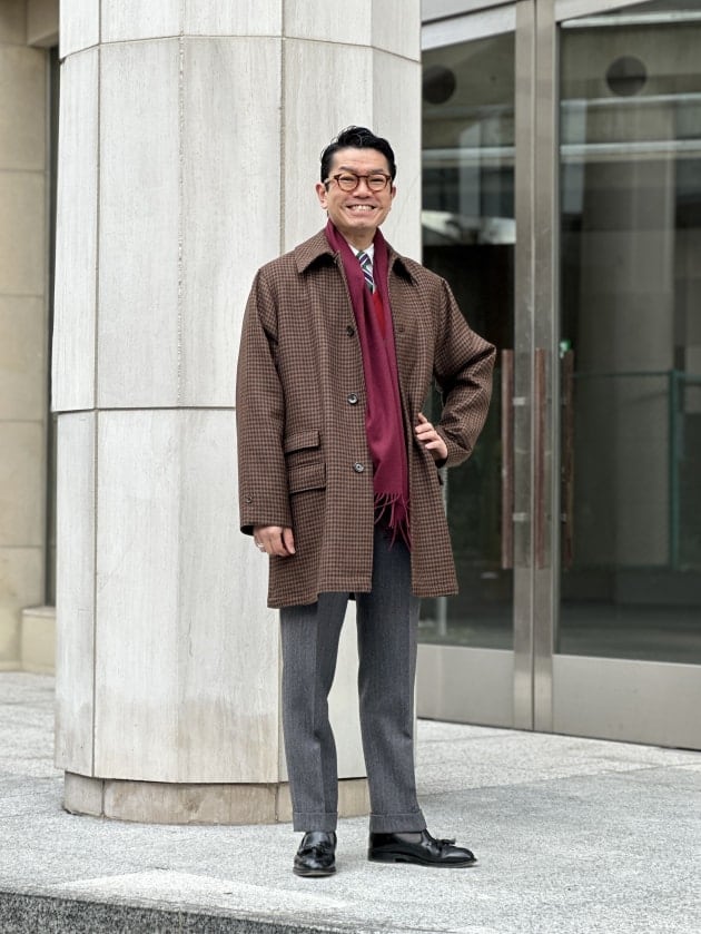 極美品/XL相当 限定コラボ　ビームスF×Y.Akamine ハーフコート マチガイナイ ハーフコートと、つい最近出かけたマチガイナイ スポット