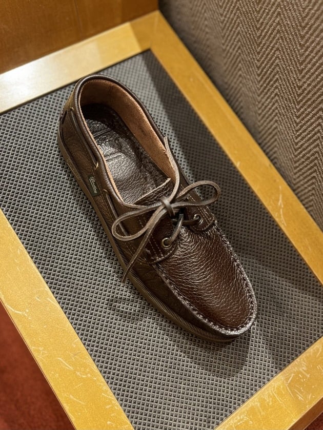 Paraboot〉BARTH deerskin deck shoes ｜ビームスF 