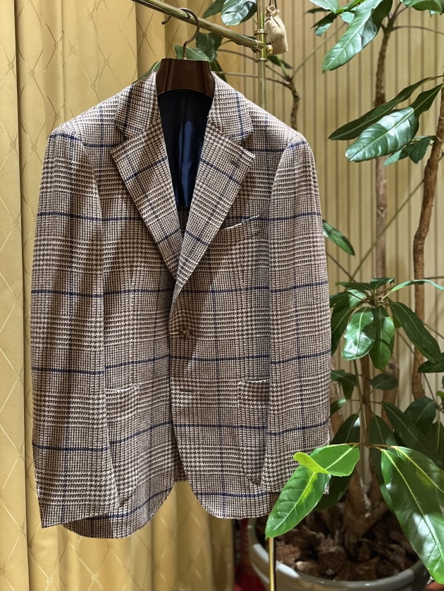 Stile Latino グレー系チェックジャケット&パンツセット　サイズ48 STILE LATINO（スティレ ラティーノ）｜STILE LATINO（スティレ