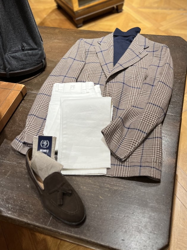 カッコいいグレンチェック。〈Stile Latino〉｜ビームス ハウス 六本木