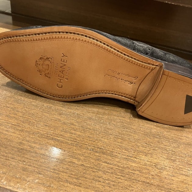 CHEANEY＞スエードセミブローグシューズ｜ビームス 立川｜BEAMS
