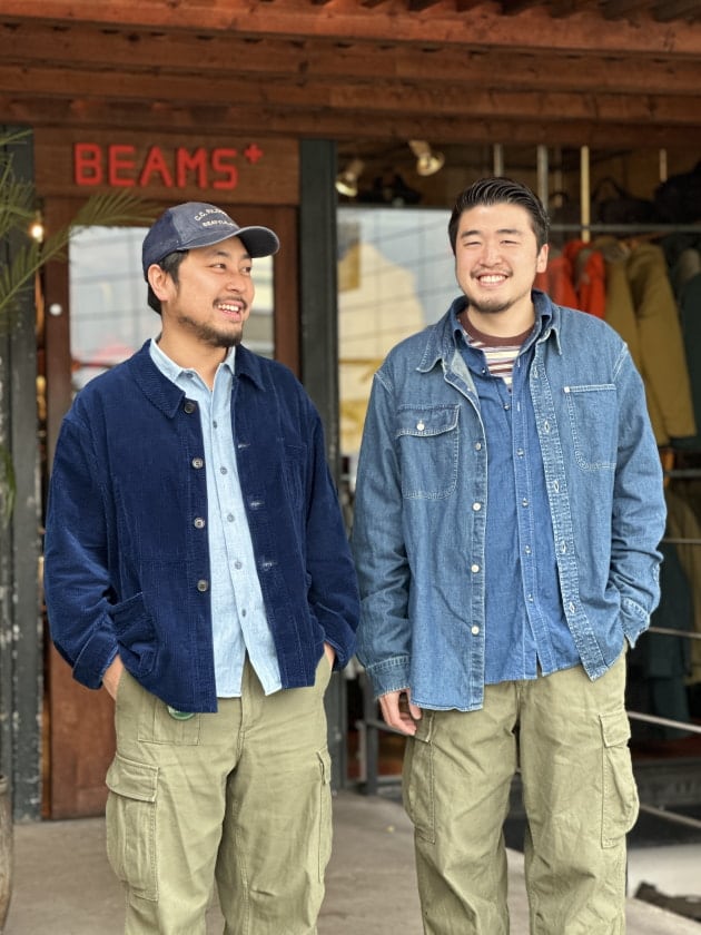 追加入荷のWAREHOUSEのノンパレイルの変進開花と、ビームス