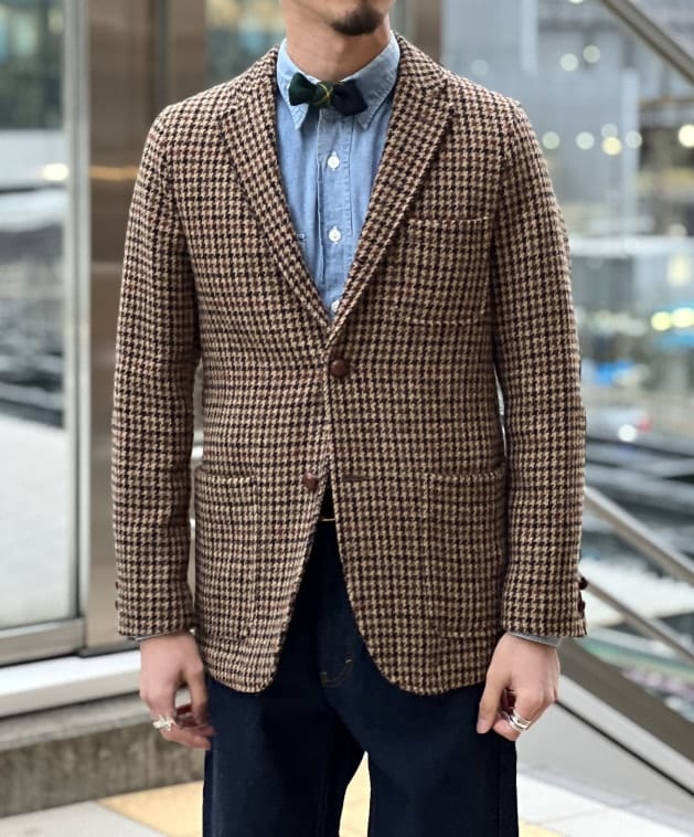 今夜もシュルシュルシュル〜【ワードローブになくてはならないHARRIS TWEED！？編】｜ビームス 梅田｜BEAMS