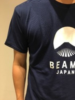 BEAMS JAPANのロゴTシャツ