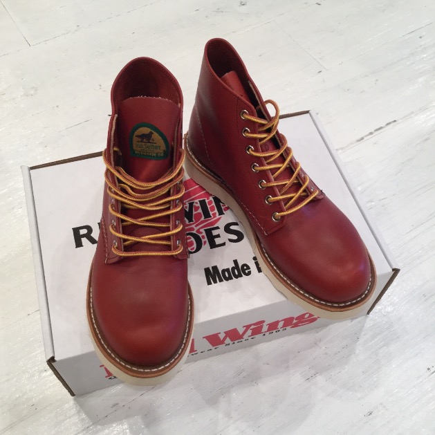 履き口紐REDWING beams boy アイリッシュセッター