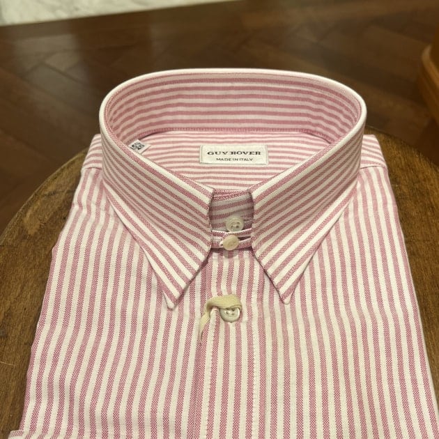 SALE ITEMS〈GUY ROVER〉striped tab collar shirts ｜ビームスF