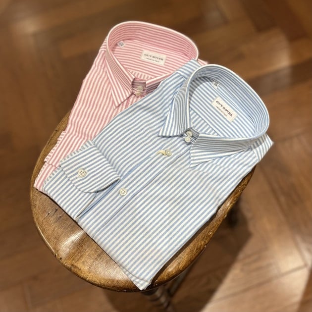 SALE ITEMS〈GUY ROVER〉striped tab collar shirts |ビームスF SALE ITEMS〈GUY ROVER〉striped tab collar shirts |ビームスF