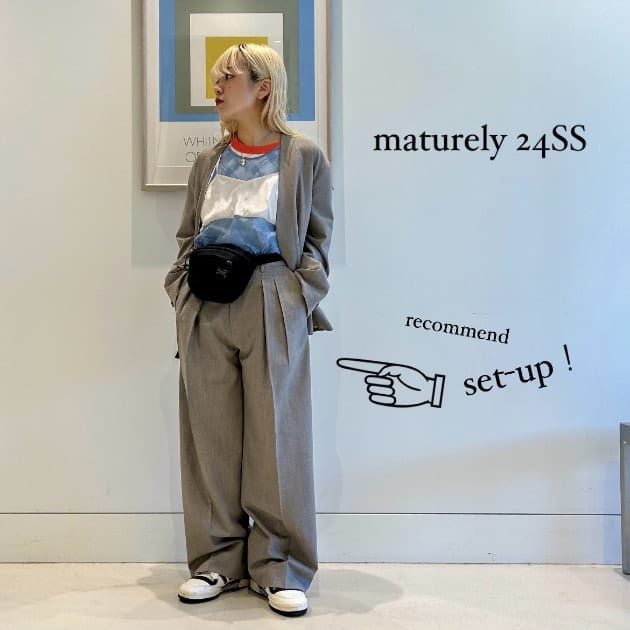 maturely 24SS】オススメアイテム！ご予約受付中！｜BEAMS BOY