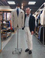 春夏商品紹介 お勧めコットンカシミヤ スーツ編