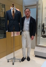 春夏商品到紹介ダークグリーンスーツ編