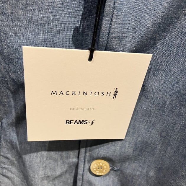 MACKINTOSH＞ダンガリーステンカラーコート｜ビームス 立川｜BEAMS