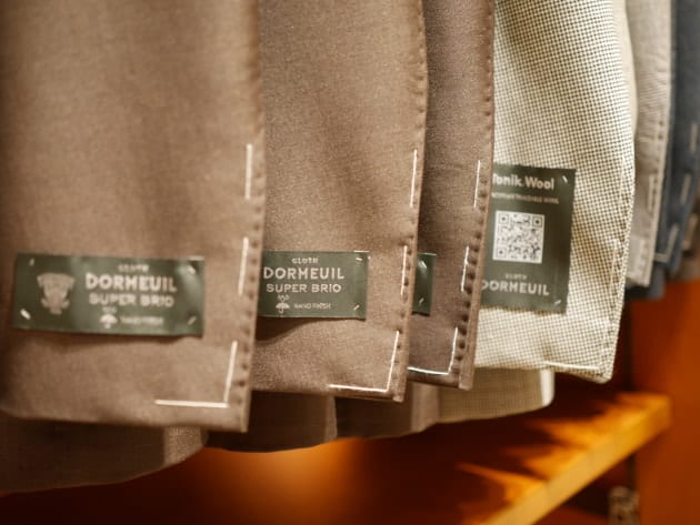 24SS新入荷 ＜DORMEUIL＞社生地のハイツイストスーツ｜ビームス 六本木