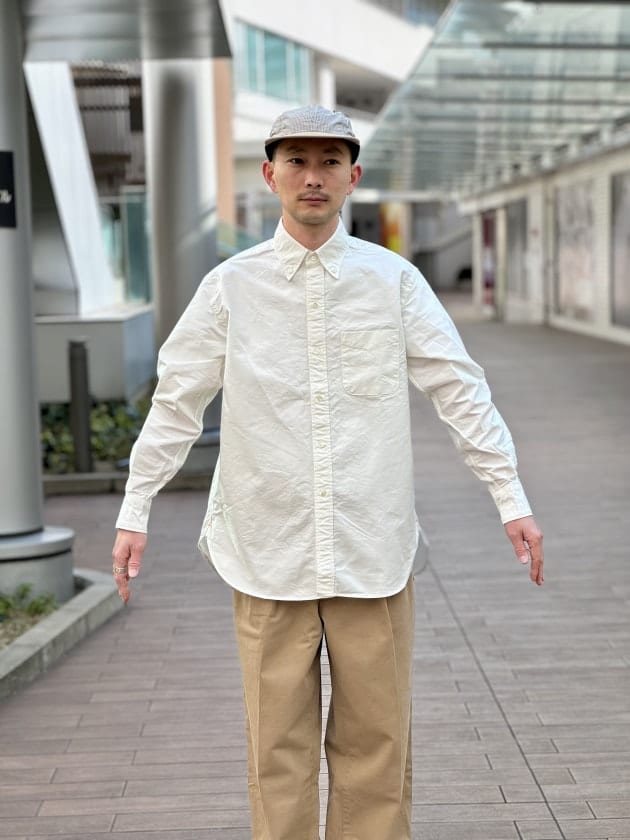 NEW FIT!!BEAMS PLUS button down shirts｜ビームス 天王寺｜BEAMS