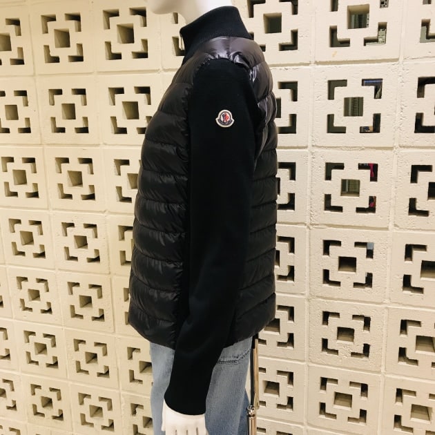 【大人気！】MONCLER☆ジップアップカーディガンホワイト 