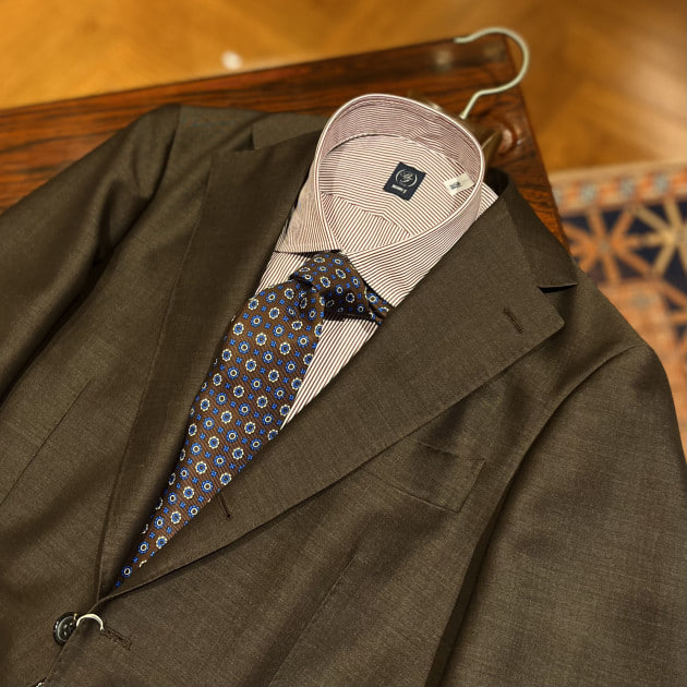 BEAMS F〉ADAMLEY printed ties｜ビームスF／インターナショナル