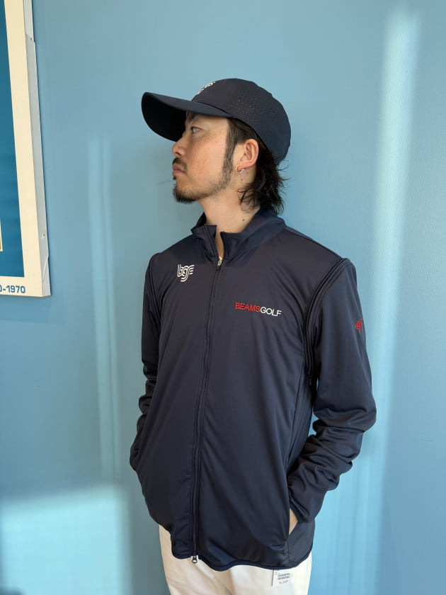 BEAMS GOLF ORANGE LABEL 中綿 2WAYブルゾン＋パンツ BEAMS GOLF ORANGE LABEL（ビームス ゴルフ オレンジ レーベル