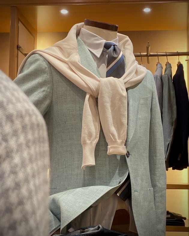 〈TAGLIATORE〉24SS 髙橋のコーディネート紹介